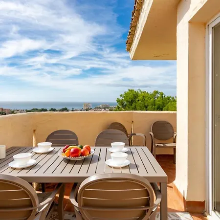 Apartment Tranquil Sea View Haven: 2br With Terracepool Mijas