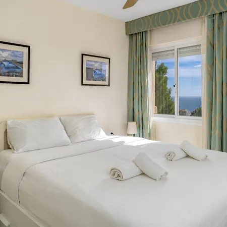 Tranquil Sea View Haven: 2br With Terracepool * Mijas