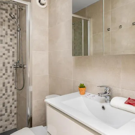 Tranquil Sea View Haven: 2br With Terracepool Apartment